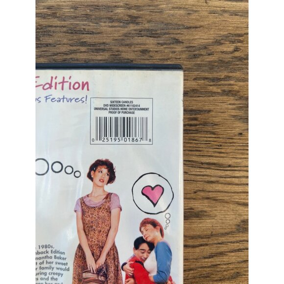 Sixteen Candles DVD Flashback Edition 1984 Romantic Comedy Movie Pre-Owned - Picture 3 of 4